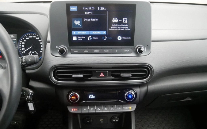 Hyundai Kona cena 72899 przebieg: 36763, rok produkcji 2021 z Cieszyn małe 172